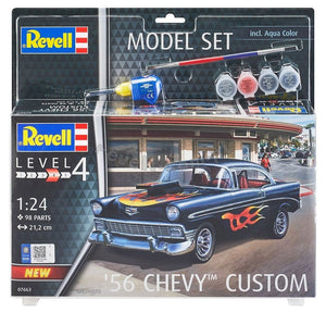 Revell 67663 Chevy Customs &amp;#39;56 - 1/24 scale model kit