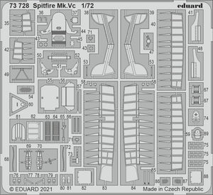 Eduard 73728 Spitfire Mk. Vc for AIRFIX 1/72 – image 2