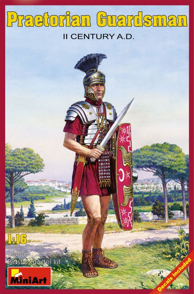 MiniArt 16006 PRAETORIAN GUARDSMAN II CENTURY AD 1/16