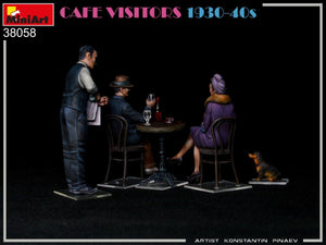 MiniArt 38058 CAFE VISITORS 1930-40S 1/35 – immagine 3