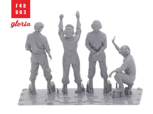 Gloria F48003 USMC Ground Crew 4 x 3D Printed figures 1/48 – image 7