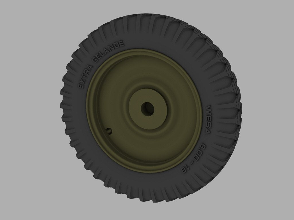 Panzer Art RE35-204 Road wheels for Kfz.1 “Stover” (late pattern) 1/35 – image 2