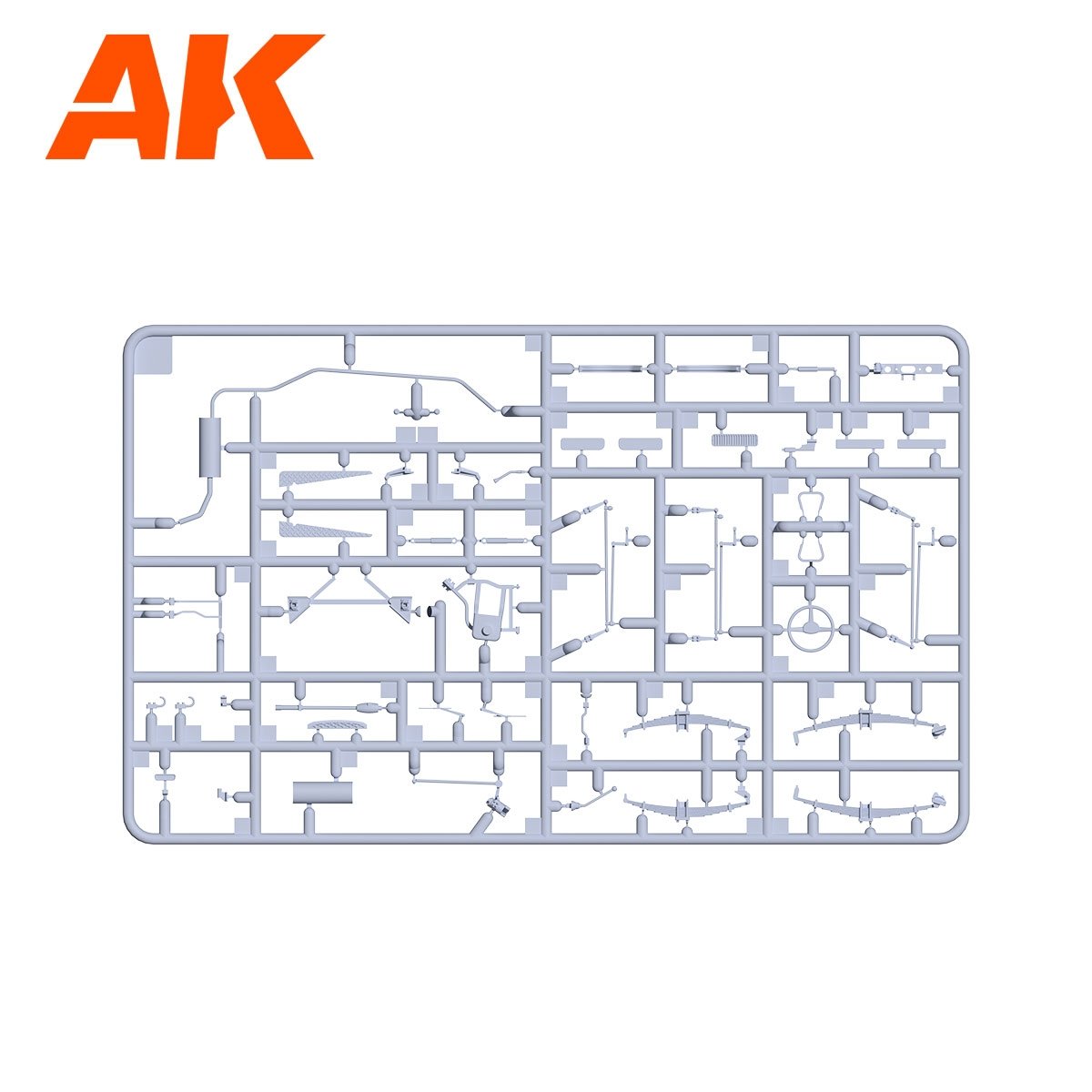AK Interactive AK35001 FJ43 SUV AVEC TOIT RIGIDE 1/35 – image 17