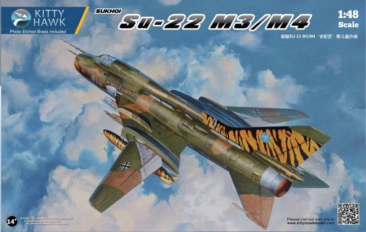 Kitty Hawk 80146 Sukhoi Su-22 M3/M4 (Polish decals) 1/48