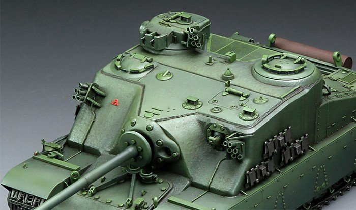 Maquette Meng TS-002 Char d&amp;#39;assaut lourd britannique A39 Tortoise (1/35) – image 7