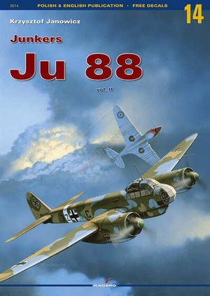 Kagero 3014 Junkers Ju 88 vol. II (no extras) ( no decal ) EN/PL