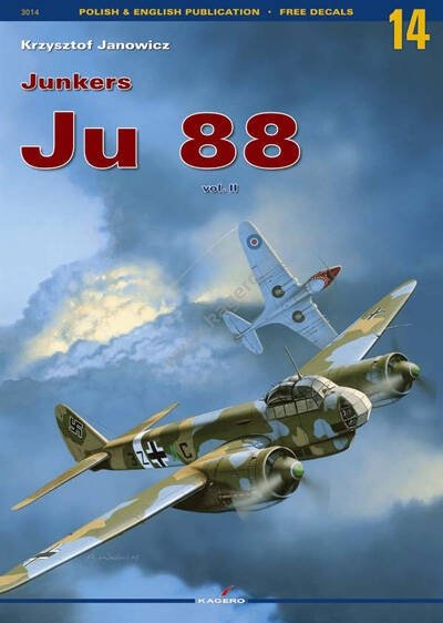 Kagero 3014 Junkers Ju 88 vol. II (no extras) ( no decal ) EN/PL