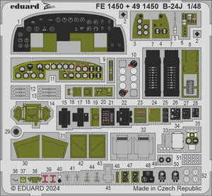 Eduard BIG49423 B-24J PART AND HOBBY BOSS 1/48 – Bild 4