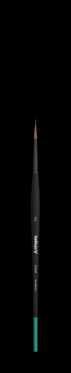 VALLEJO B02002 - Brush - Detail - Round Synthetic No. 2 – obrázek 2