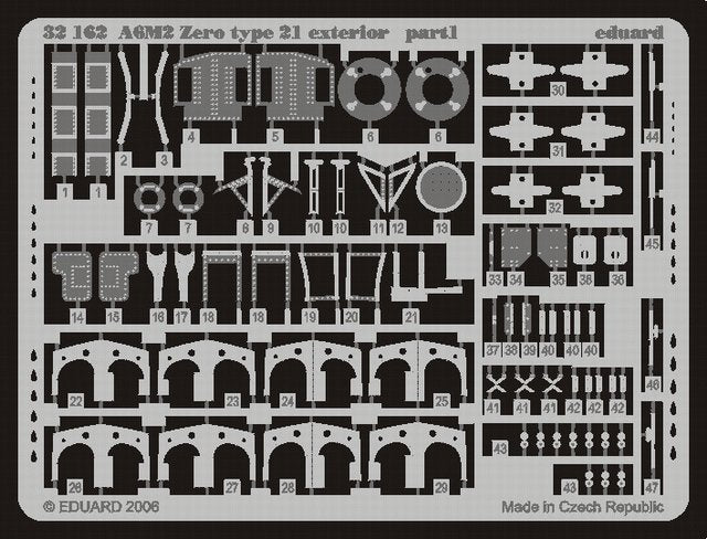 Eduard 32162 A6M2 Zero type 21 exterior 1/32 Tamiya – image 2