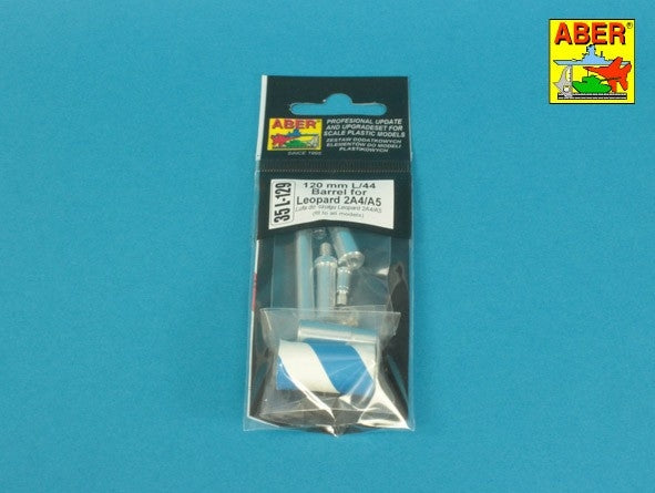 Aber 35L-129 120 mm L/44 Barrel for German Tank Leopard 2A4/A5 1/35 – imagen 4