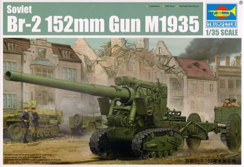 Trumpeter 02338 Soviet Br-2 152mm Gun M1935 1/35