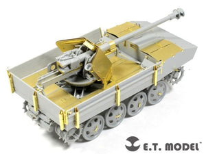ET Model E35-070 WWII German 7.5cm Pak 40/4 auf RSO (For DRAGON 6640) (1/35) – immagine 3
