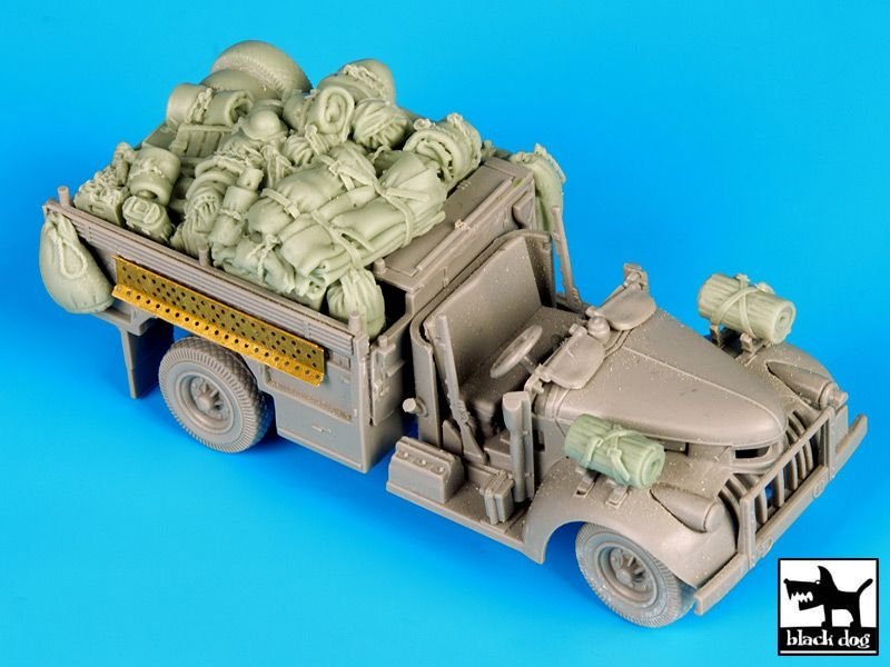 Black Dog T72039 British Chevrolet 30 cwt accessories set for Dragon 1/72 – imagen 3