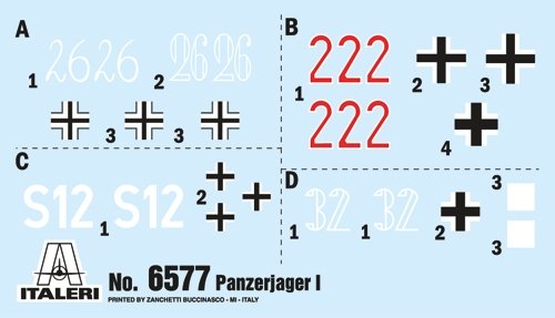 Italeri 6577 Panzerjäger I 1/35 – imagen 3
