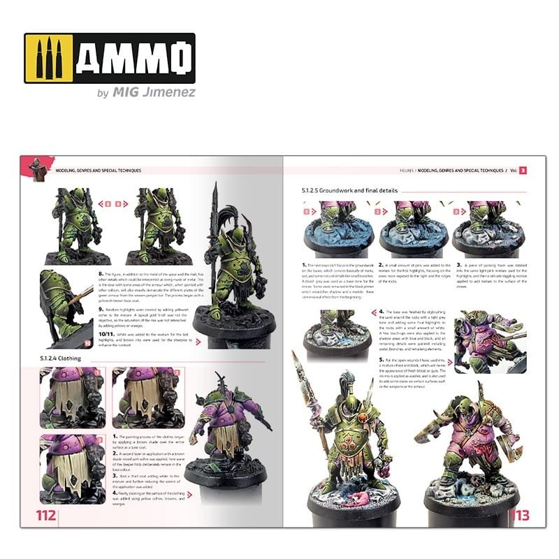 Ammo of Mig 6223 Encyclopedia of Figures Modeling Techniques Vol. 3 English – obrázek 4