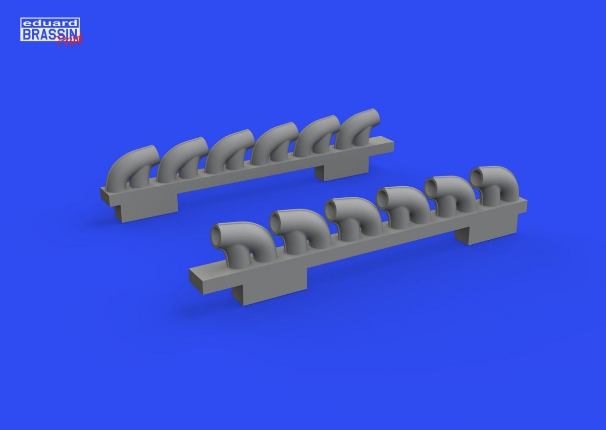 Eduard 672305 P-39Q exhaust stacks PRINT ARMA HOBBY 1/72 – image 3