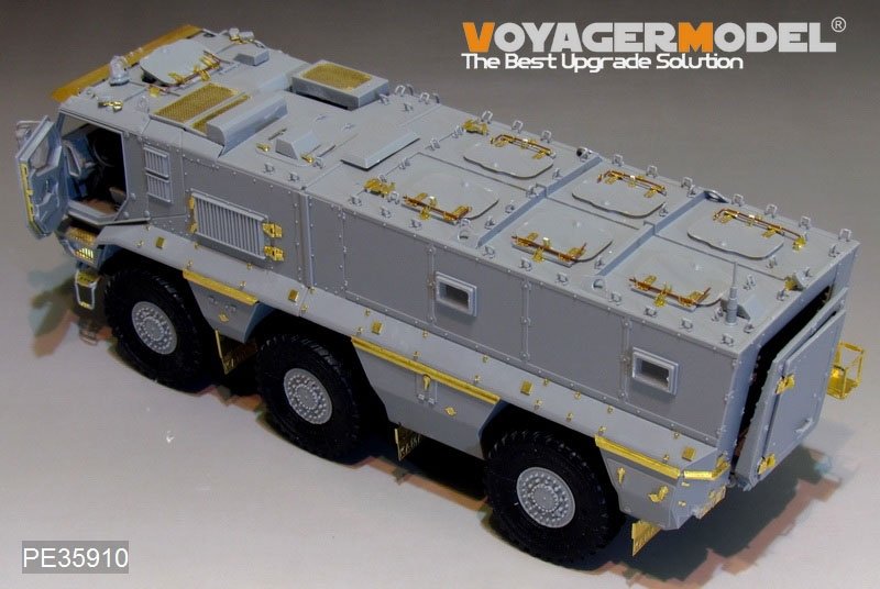 Voyager Model PE35910 Modern Russian KamAZ-63968 Typhoon-K Basic for TAKOM 1/35 – Bild 4