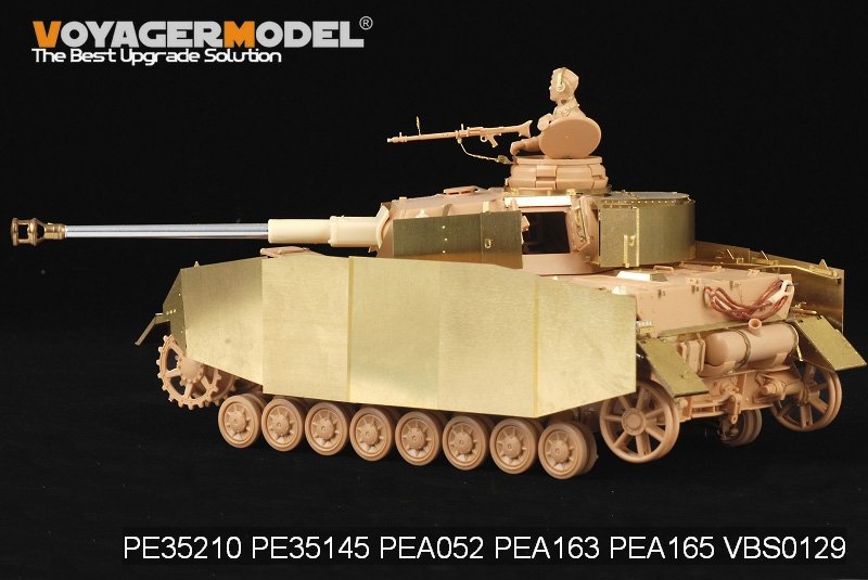 Voyager Model PEA165 WWII German Panzer.IV Ausf.H/J schürzen (For TAMIYA 35209 35181) 1/35 – Bild 9
