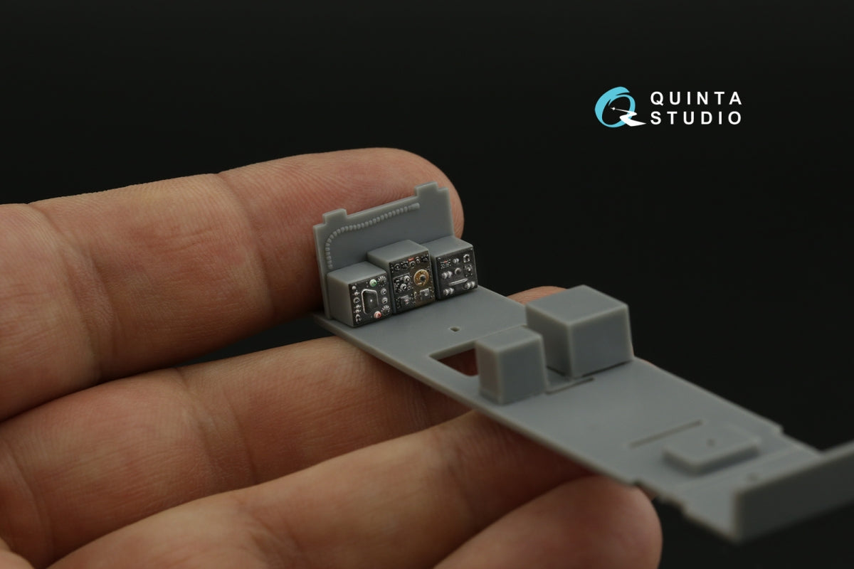 Quinta Studio QD48423 Fairey Fulmar Mk.I 3D-Printed &amp;amp; colored Interior on decal paper (Trumpeter) 1/48 – image 14