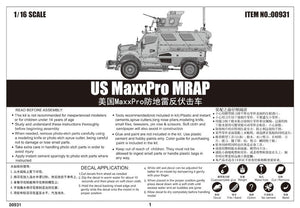 Trumpeter 00931 US Mauxxpro MRAP 1/16 – image 5