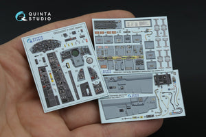 Quinta Studio QD32247 F-104C 3D-Printed &amp;amp; colored Interior on decal paper (Italeri) 1/32 – image 2