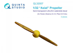 Quinta Studio QL32007 Wooden Propellers Axial (Roden) 1/32
