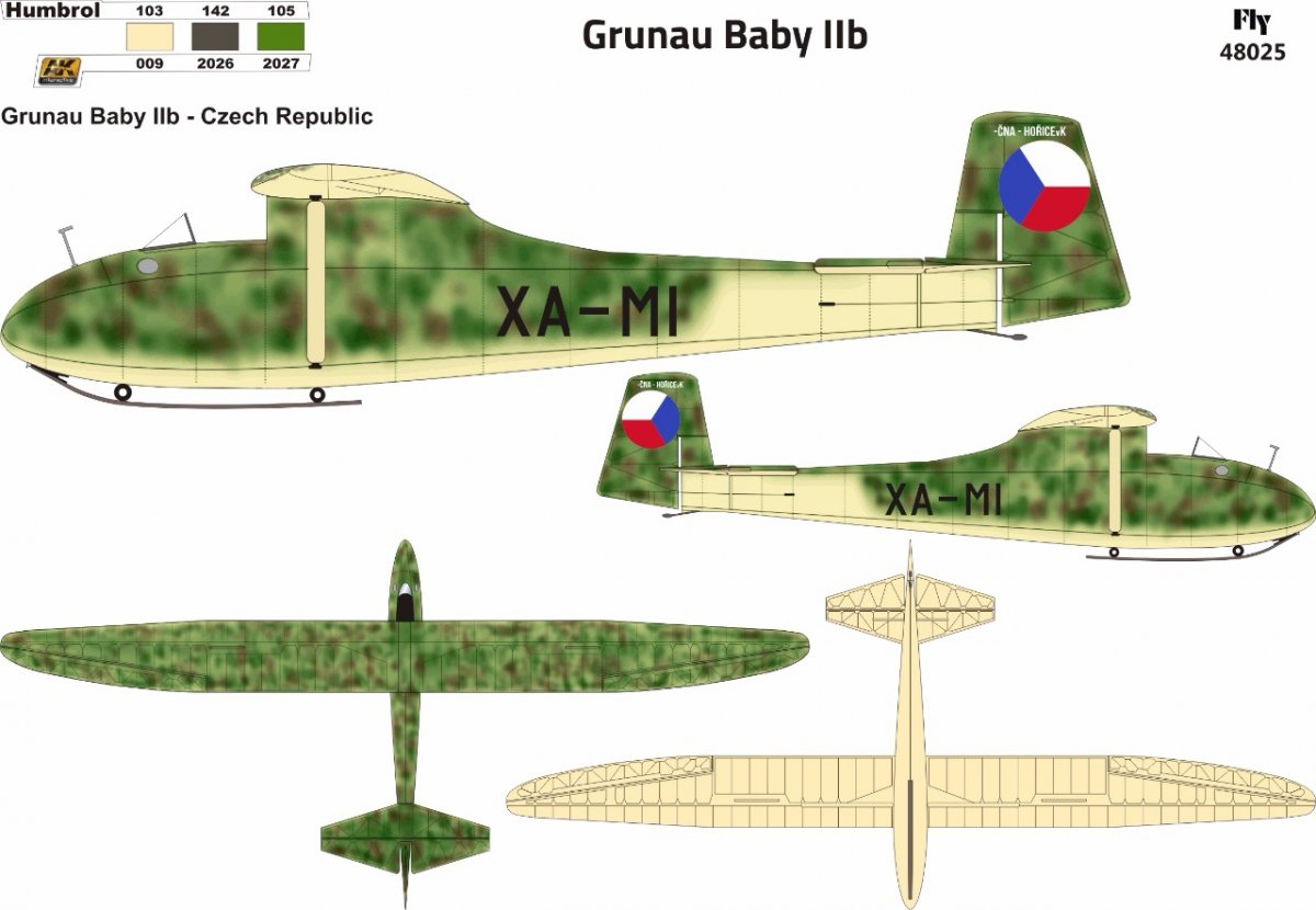 Fly 48025 Grunau Baby IIb Czechoslovakia 2 1/48 – image 3