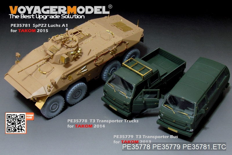 Voyager Model PE35779 Morden German T3 Transporter Bus For TAKOM 2013 1/35 – Bild 2