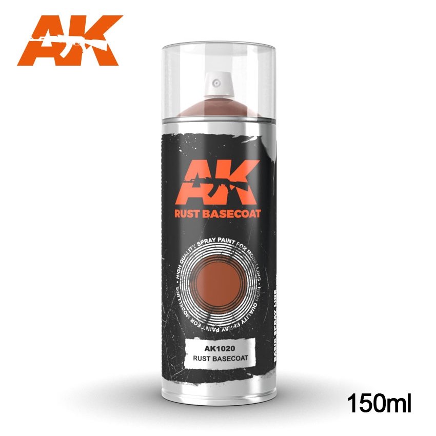 AK Interactive AK1020 Peinture de base antirouille en aérosol 150 ml