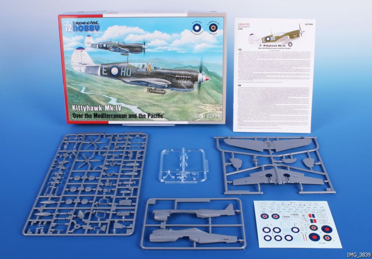 Special Hobby 72484 Kittyhawk Mk.IV &amp;#39;Over The Mediterranean and the Pacific&amp;#39; 1/72 – Bild 3