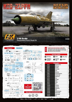 AK Interactive AK148003 MiG-21PFM Days of Glory and Oblivion 1/48 – image 2