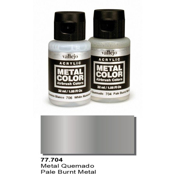 Vallejo 77704 Metal Color - Pale Burnt Metal 32ml