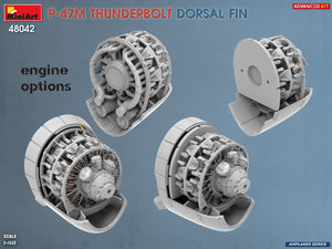 MiniArt 48042 P-47M Thunderbolt Dorsal Fin Advanced Kit 1/48 – zdjęcie 9