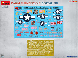 MiniArt 48042 P-47M Thunderbolt Dorsal Fin Advanced Kit 1/48 – zdjęcie 12