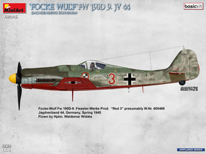 MiniArt 48045 Focke-Wulf Fw 190D-9. JV 44 “Sachsenberg Schwarm”. BASIC KIT 1/48 – Bild 3