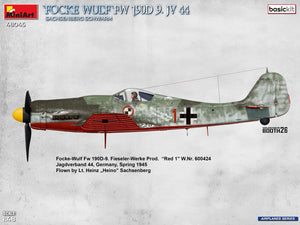 MiniArt 48045 Focke-Wulf Fw 190D-9. JV 44 “Sachsenberg Schwarm”. BASIC KIT 1/48 – Bild 4