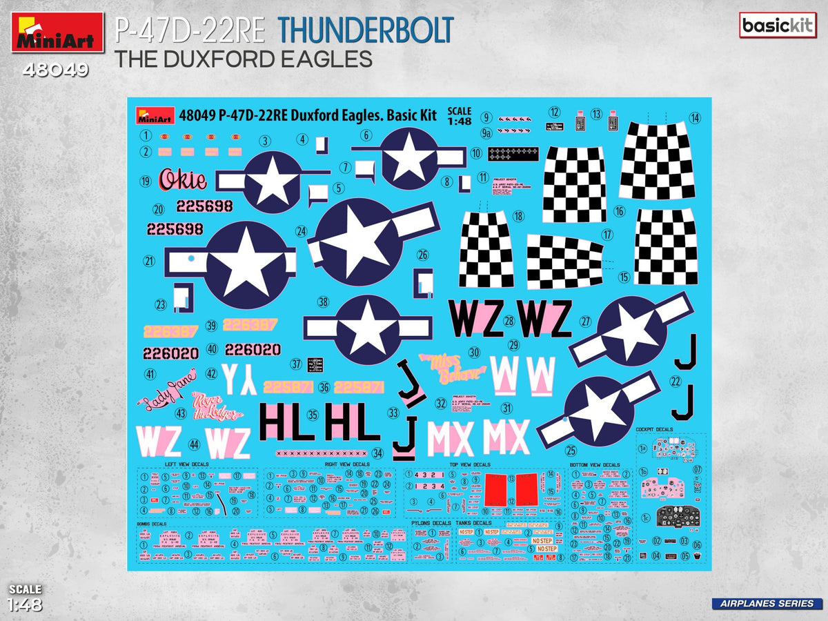 MinArt 48049 P-47D-22RE THUNDERBOLT. THE DUXFORD EAGLES. BASIC KIT 1/48 – image 6