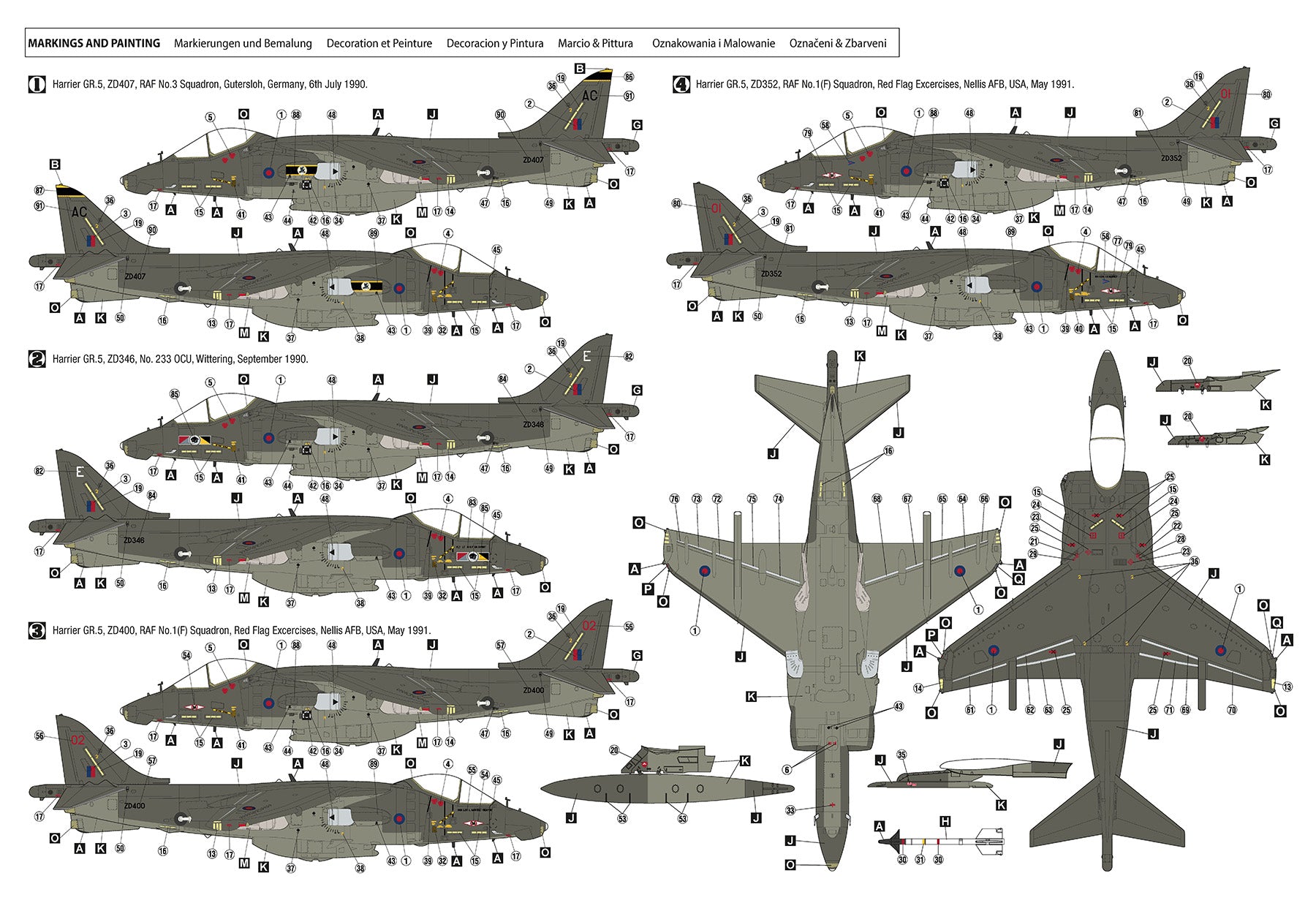 Hobby 2000 48049 Harrier GR.5 1/48 – image 2