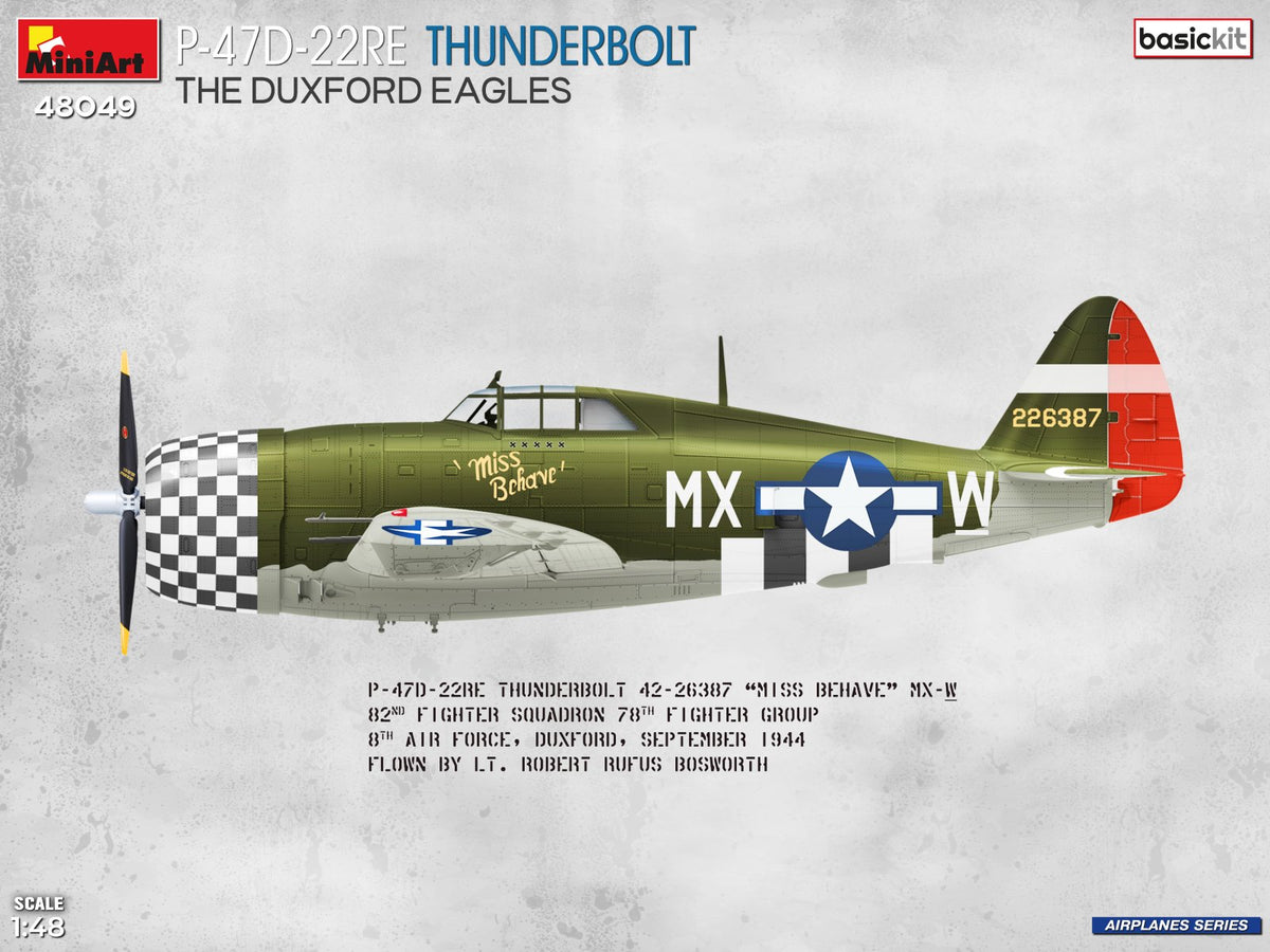 MinArt 48049 P-47D-22RE THUNDERBOLT. THE DUXFORD EAGLES. BASIC KIT 1/48 – image 5