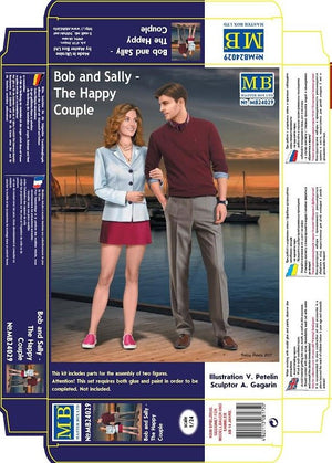 Master Box 24029 Dangerous Curves Series. Bob and Sally - The Happy Couple 1/24 – image 4
