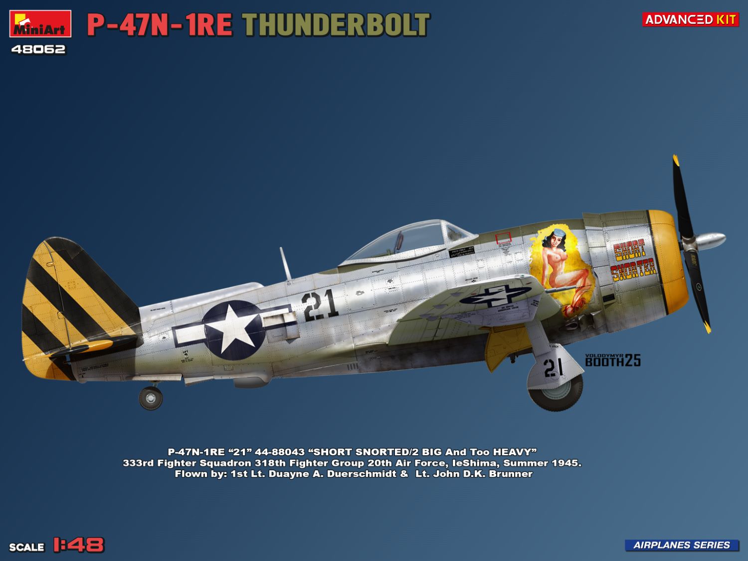 MiniArt 48062P-47N-1RE Thunderbolt. Advanced Kit 1/48 – zdjęcie 6