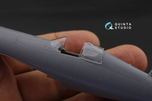 Quinta Studio QC72023 F4U-1 Corsair (Bird cage) vacuformed clear canopy (for Tamiya kit) 1/72 – image 5