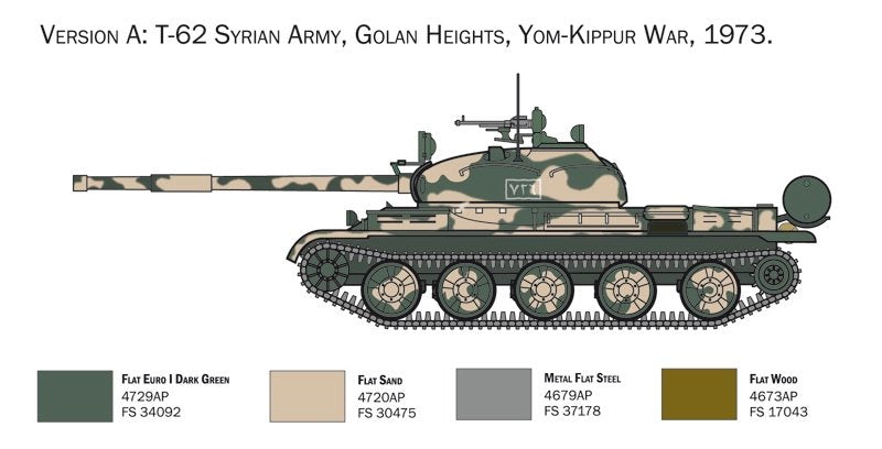 Italeri 7006 T-62 Russian Tank 1/72 – Bild 4