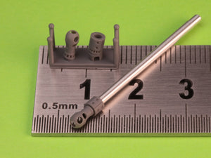 Master GM-72-031 17pdr SP M10 &amp;quot;Achilles&amp;quot; - QF 17pdr gun barrel (76.2mm) 1/72 – Bild 5