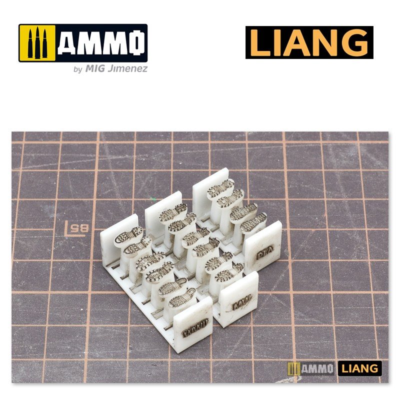 Liang 0401 3D-print Model Shoeprint Tools WWII 1/35 – immagine 7