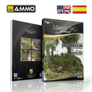 AMMO of Mig Jimenez 6254 MODELLING SCHOOL - How to use Vegetation in your Dioramas (Bilingual- English, Spanish) – obrázek 2