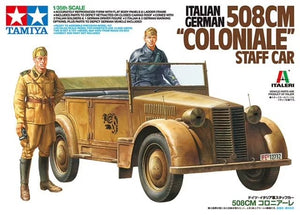 Tamiya 37014 Italian/German 508CM &amp;quot;Coloniale&amp;quot; Staff Car 1/35