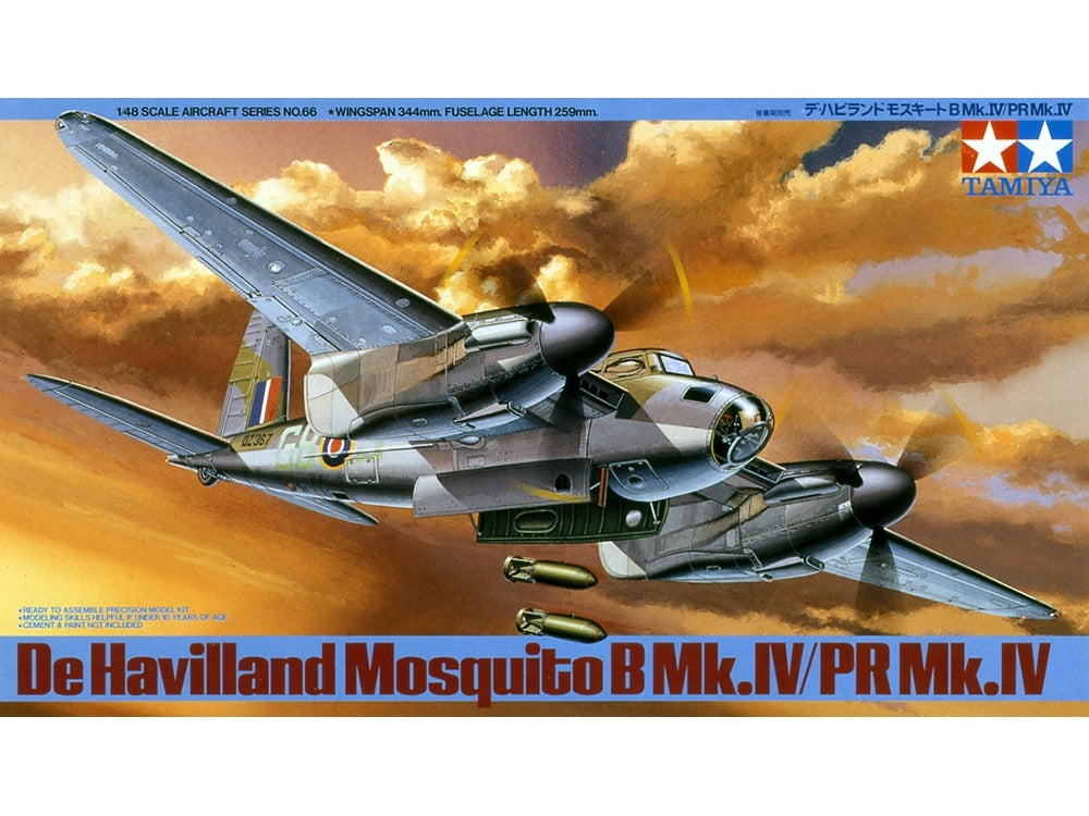 Tamiya 61066 De Havilland Mosquito B Mk.IV/PR Mk.IV 1/48 – image 2