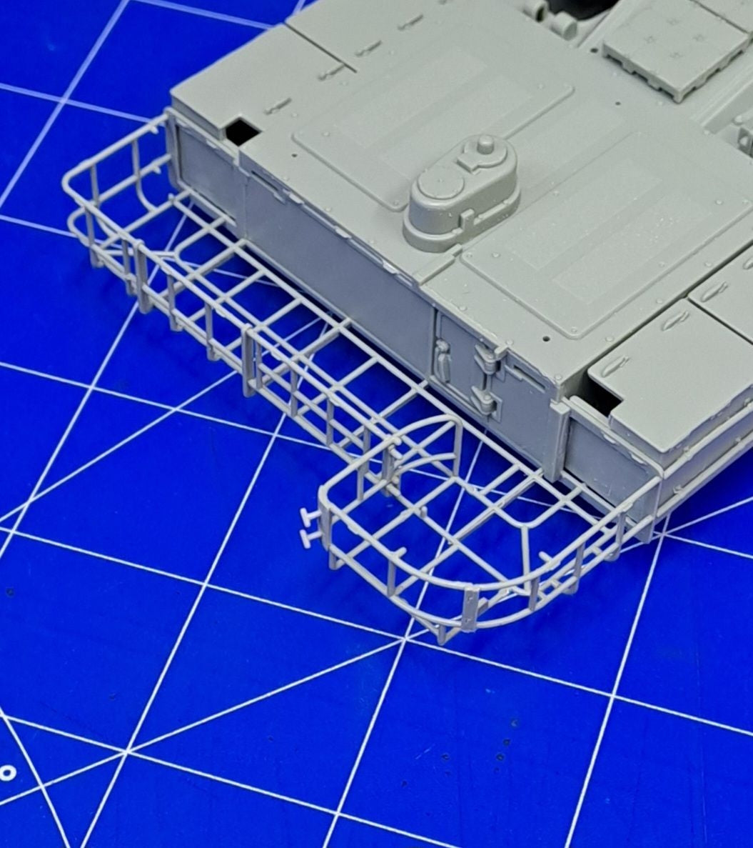 Eureka XXL ER-3575 K2 Black Panther MBT Towing Cables &amp;amp; Holders (Academy) 1/35 – Bild 9